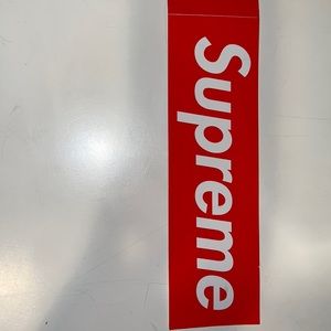 SUPREME STICKER